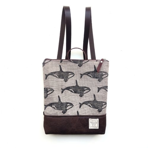 Mochila sencilla "Orcas"