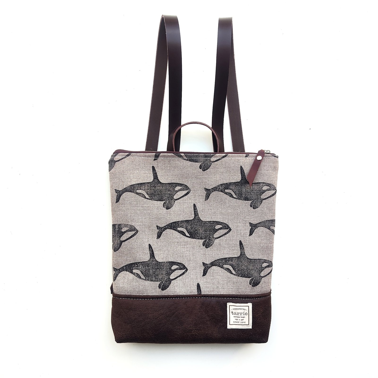 Mochila sencilla "Orcas"