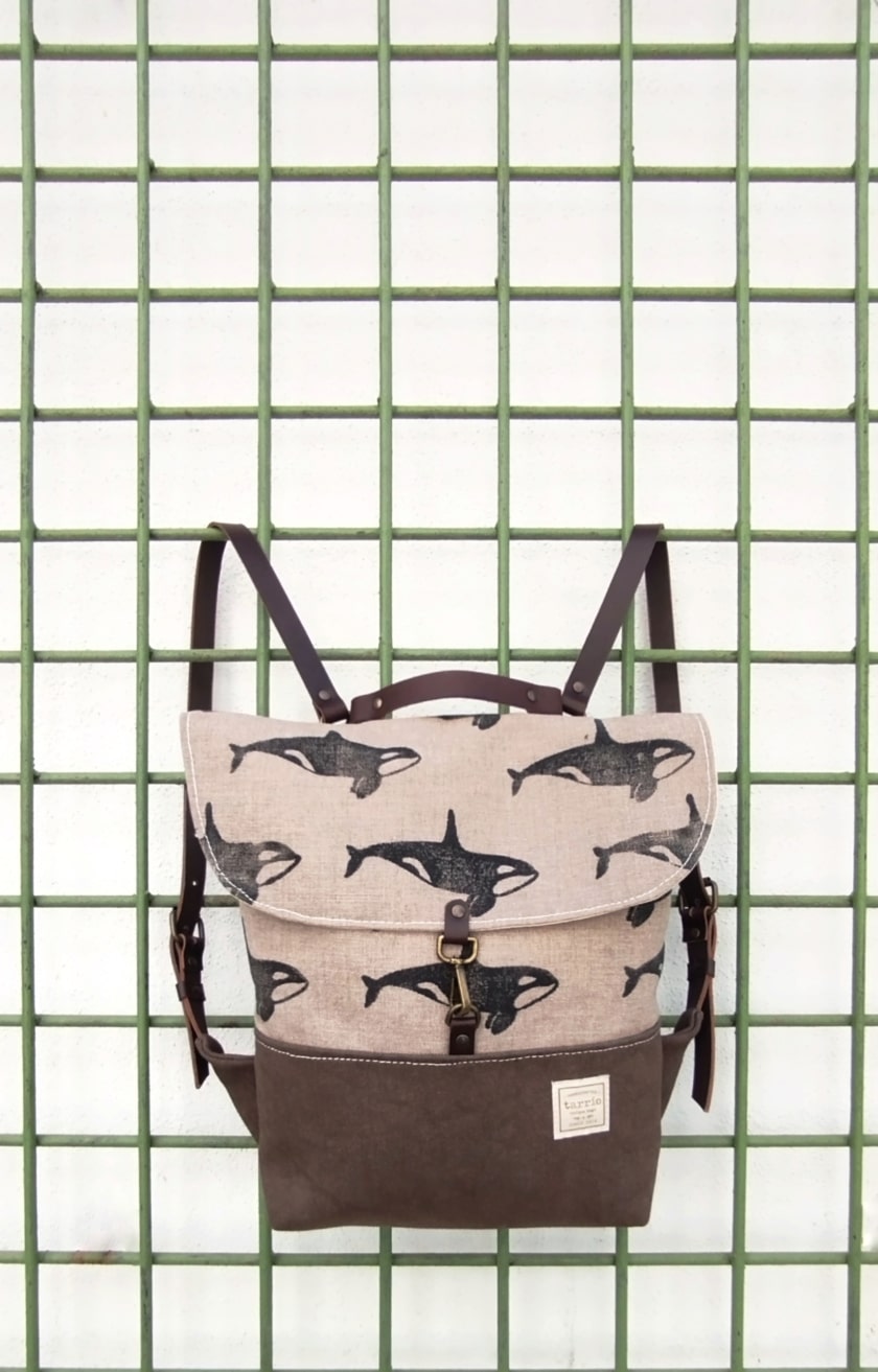 Mochila solapa "Orcas" - Imagen 6