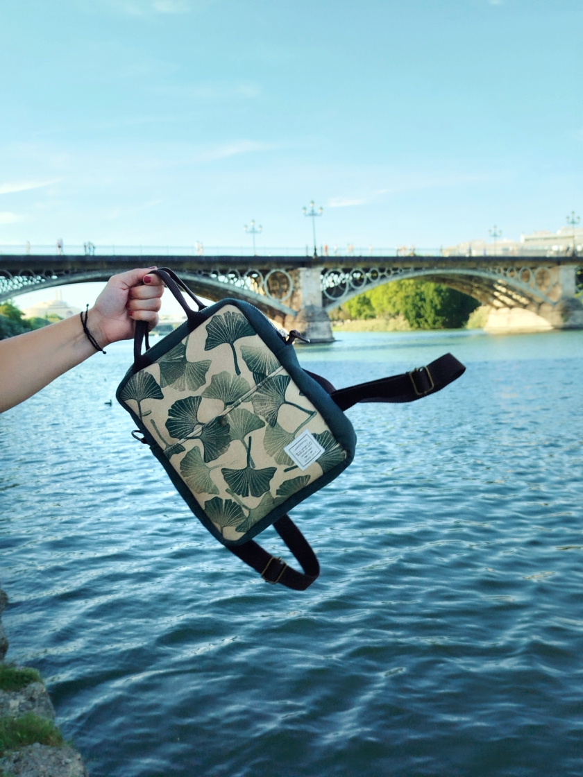 Mochila Cubo "Ginkgo biloba" - Imagen 9