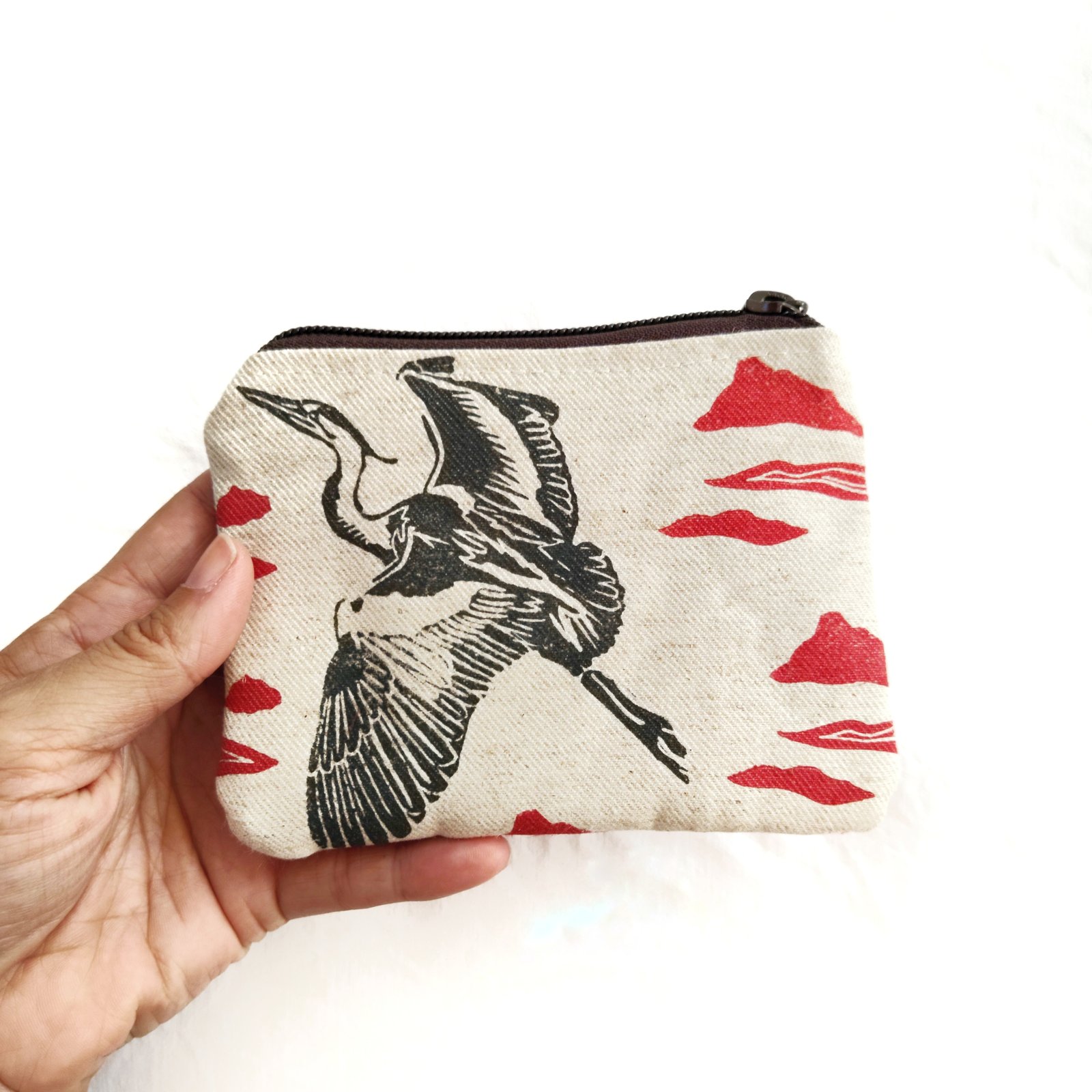 Cartera Midi "Garzas" - Imagen 2